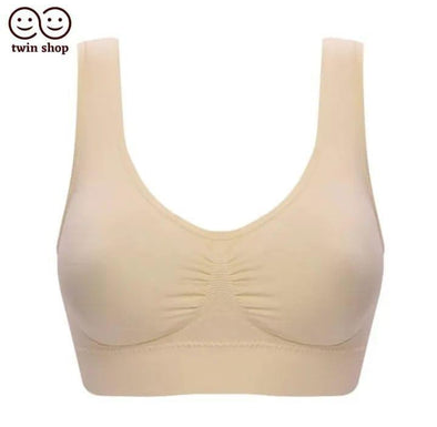 brwa/lycra plain comfortable and lightweight sports bra